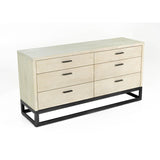 6. "Versatile Starlight 6 Drawer Dresser for various storage needs"