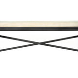 7. "Starlight Bench - Ideal for enjoying a cup of coffee or reading a book"