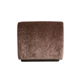 5. "Elegant armless chair from Sterling Modular with adjustable height feature"