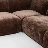 4. "Luxurious Sterling Modular 4 Piece Armless Sectional with plush cushions"