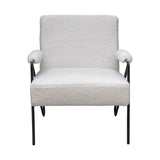 2. Modern Mode Club Chair with tufted backrest