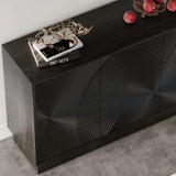 8. "Durable Spiral Sideboard for long-lasting use"