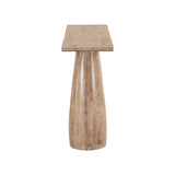 4. "Stylish Truffle Console Table with spacious drawers"