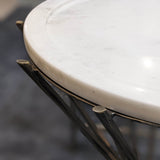 6. "Functional Astra Side Table with built-in USB ports"