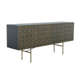 3. "Functional Carina Sideboard with adjustable shelves and spacious drawers"