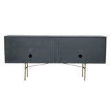 8. "Spacious Carina Sideboard ideal for organizing and displaying home decor"