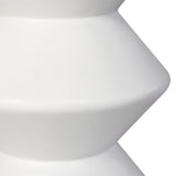 7. "Elegant Concrete Inverted Side Table - White to enhance your home decor"