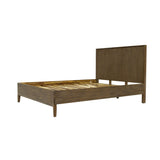 1. "West Queen Bed - Sleek and modern design for your bedroom"