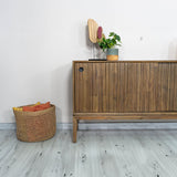 9. "Practical West Sideboard 2 Sliding Doors - Easy access to your belongings with smooth sliding doors"