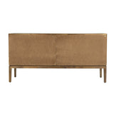 4. "Functional West Sideboard 2 Sliding Doors - Ideal for storing dinnerware and linens"