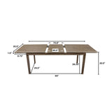 12. West Extension Dining Table (71"/ 91") designed for durability and easy maintenance