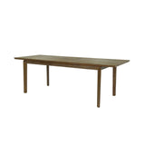 6. Elegant West Extension Dining Table (71"/ 91") with a smooth finish and timeless appeal
