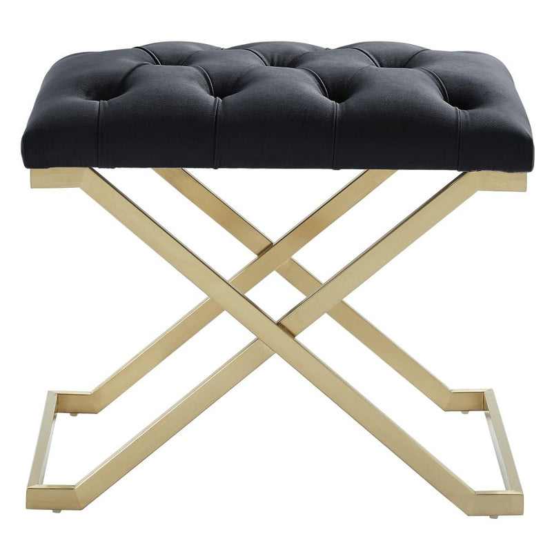 Rada Bench in Black and Gold