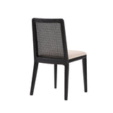 dining chair with black legs