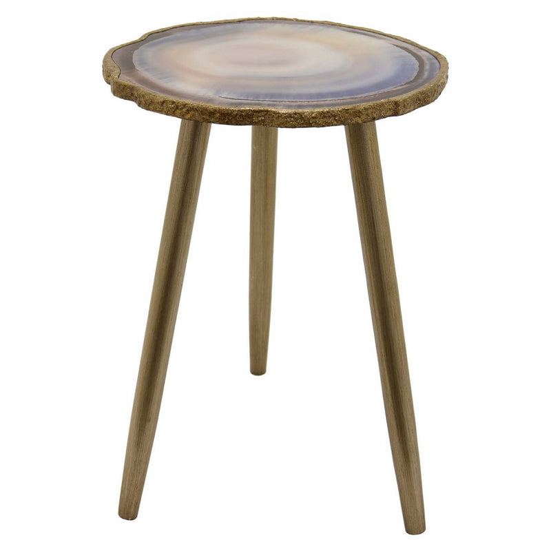 Gold Side Table