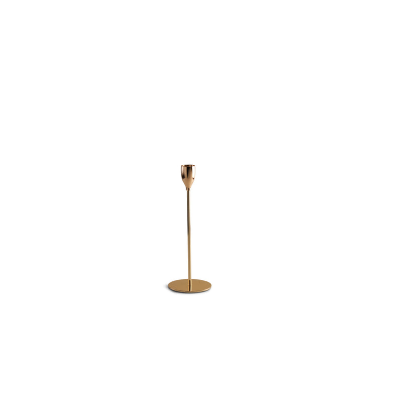 Rose Gold Candle Stick Holders - Set of 3