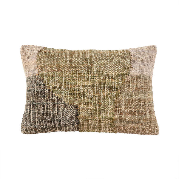 Our highly textured jute Far Fields Pillows are re-imagined versions of traditional kilims. The abstract, warm patterns are entirely handwoven, their contemporary twist adding warming earth tones to interior spaces. Complemented by a cotton backside, it’s completed with a premium feather down filler for fabulous fluff factor and comfort you'll want to sink your head into.