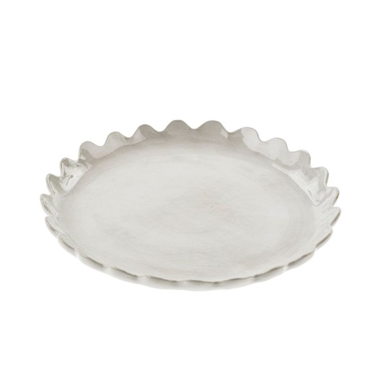 Scalloped Plate S