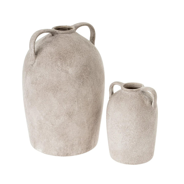 Creative and crafted, the stoneware Meraki Vase is all about attention to detail and only brining pieces into your home that make you feel good and you will love for a long time. It is elevated with simple, natural details, and has an an overall sense of artisanal, unique quality.