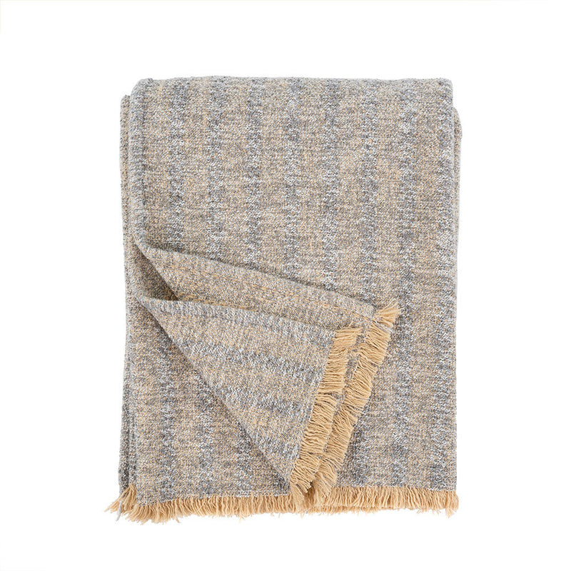 The Watson Throws are a soft cotton blend and have a beautiful touch and weight. Quite contemporary, they weave together multiple shades for a textural effect that looks as warm as it feels. 