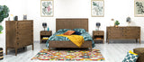 10. "Medium-sized image featuring the West Queen Bed - Add a touch of sophistication to your bedroom decor"