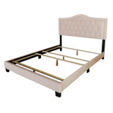 6. "Blush Pink Double Bed - Transform Your Bedroom into a Relaxing Haven"