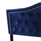 7. "Pixie 54" Double Bed in Blue - Upgrade Your Sleeping Experience with this Luxurious Piece"
