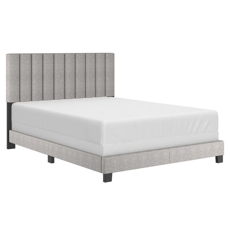 1. "Jedd 60" Queen Bed in Light Grey - Sleek and stylish bedroom furniture"