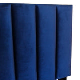 7. "Jedd 60" Queen Bed in Blue - Durable and Long-lasting Furniture for Your Home"