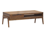1. "Remix Coffee Table with sleek modern design and ample storage space"