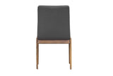 4. "Remix Dining Chair in Grey - perfect addition to any contemporary dining space"