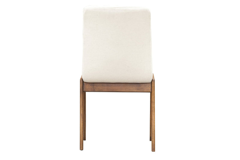 4. "Remix Dining Chair - Cream featuring a versatile design for various dining spaces"