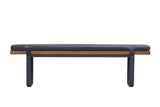 2. "Stylish Brooklyn Upholstered Bench with Button Tufted Design"