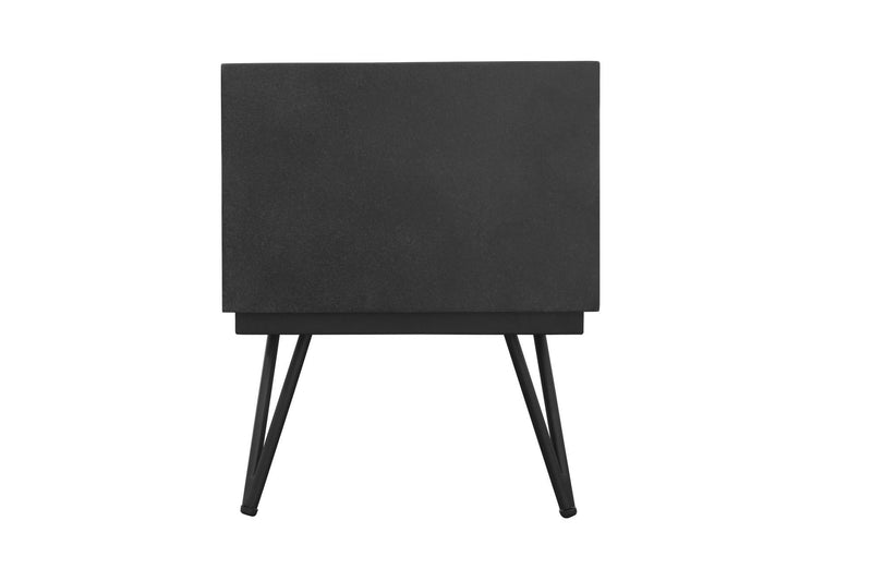 5. "Metro Noir Havana Regular Media Unit with adjustable shelves - Customize your storage needs"
