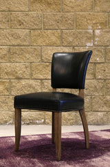 8. Comfortable Luther Dining Chair - Black for long hours of dining
