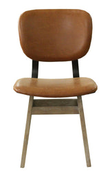 3. "Fraser Dining Chair in Tan Brown: Crafted with premium materials for durability and style"