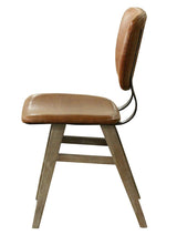 4. "Tan Brown Upholstered Fraser Dining Chair: Enhance your dining experience with this luxurious seating option"