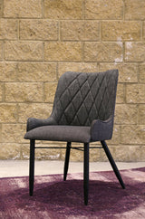5. "Dex Chair - Slate Grey: Enhance your workspace with this versatile and supportive office chair"