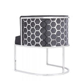2. Charcoal Fabric Chamberlain Chair - Comfortable and contemporary addition to your home decor.