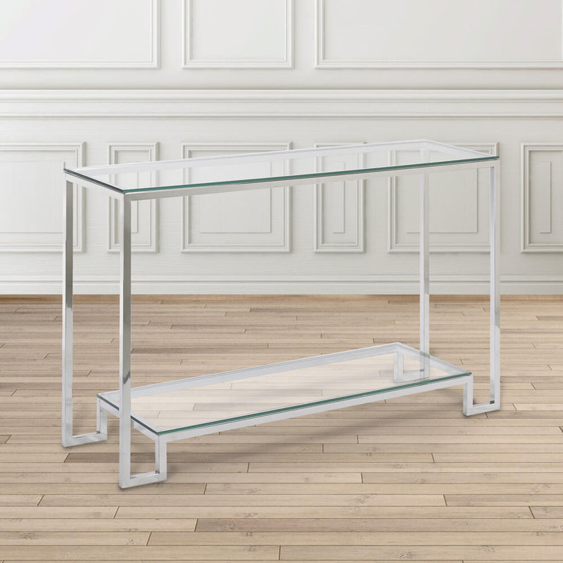 2. "Versatile Krista Console Table - Perfect for Entryways, Living Rooms, and Hallways"