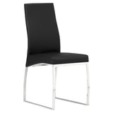 1. "K-Chair: Black Leatherette - Sleek and stylish office chair"