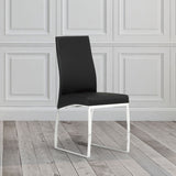 2. "Black Leatherette K-Chair - Comfortable and ergonomic desk chair"