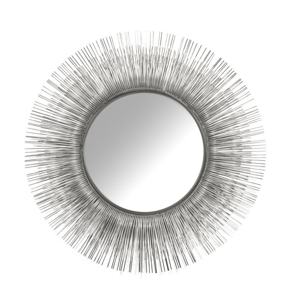 1. "XC-6925 Silver Wall Mirror - Elegant and modern home decor"