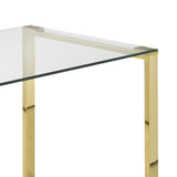 3. "Elegant David Gold Desk - Enhance Your Workspace"