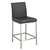 1. "Havana Counter Chair: Black Leatherette - Sleek and stylish seating option for modern kitchens and bars"