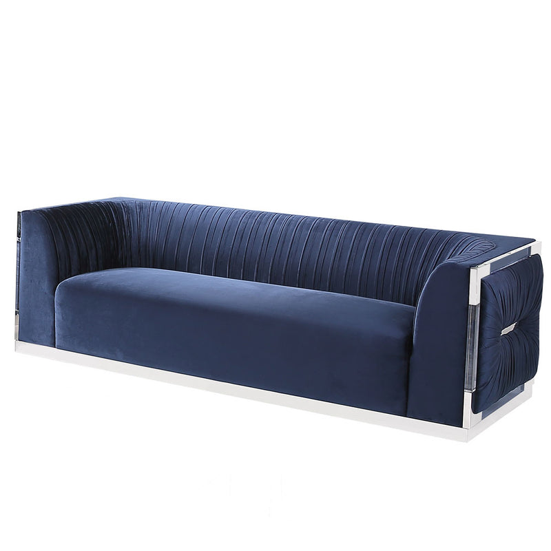 1. "Paloma Sofa: Blue Velvet - Luxurious and Comfortable Seating Option"