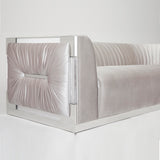 3. "Paloma Sofa in Grey Velvet - Perfect blend of comfort and sophistication"