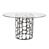 1. "Mario Black Dining Table - Sleek and modern design for contemporary homes"