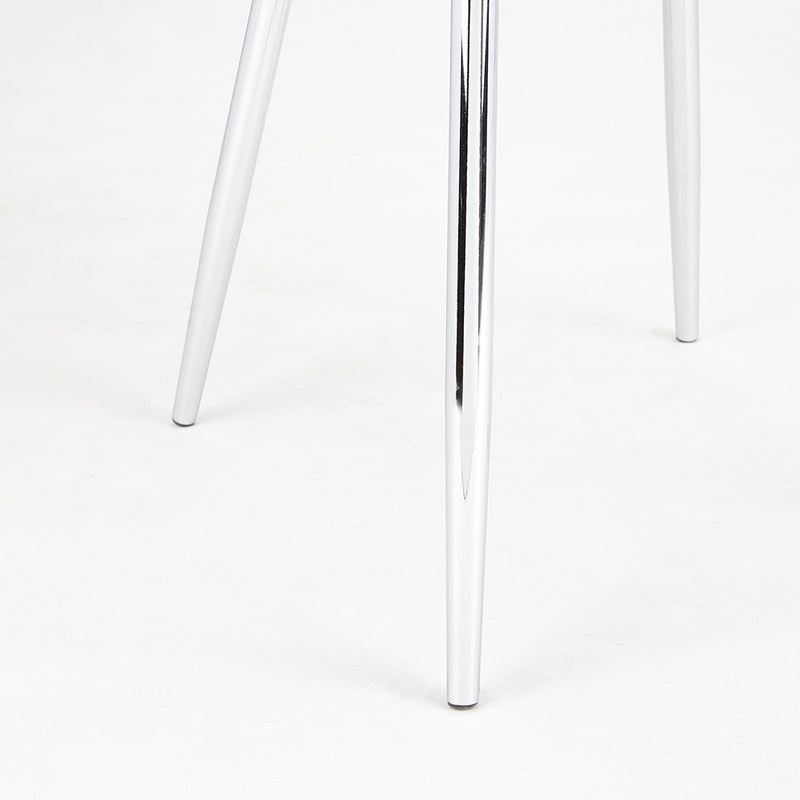 5. "Emily Dining Chair: Grey Leatherette - Enhance your dining experience"