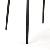 3. Taupe Leatherette Moira Black Dining Chair - Luxurious and durable seating solution for your home